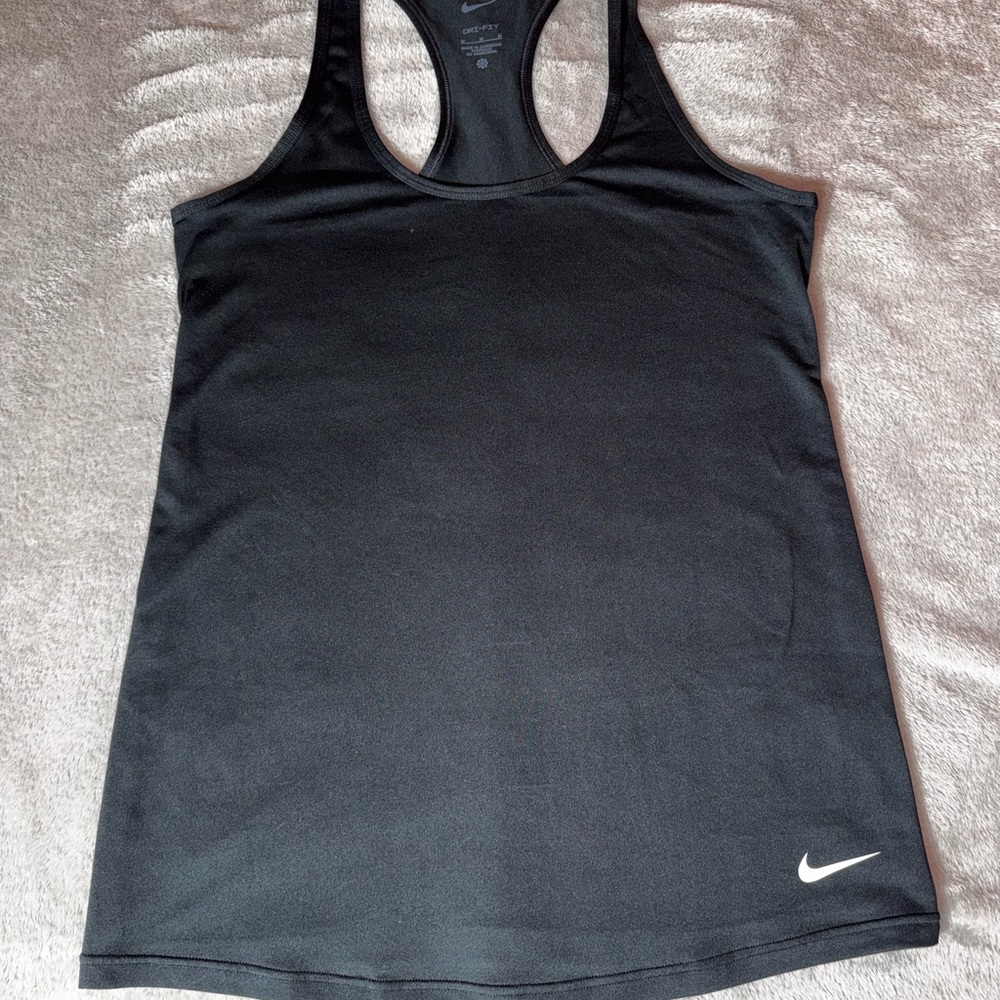 Nike Women's Black Racerback Tank Top